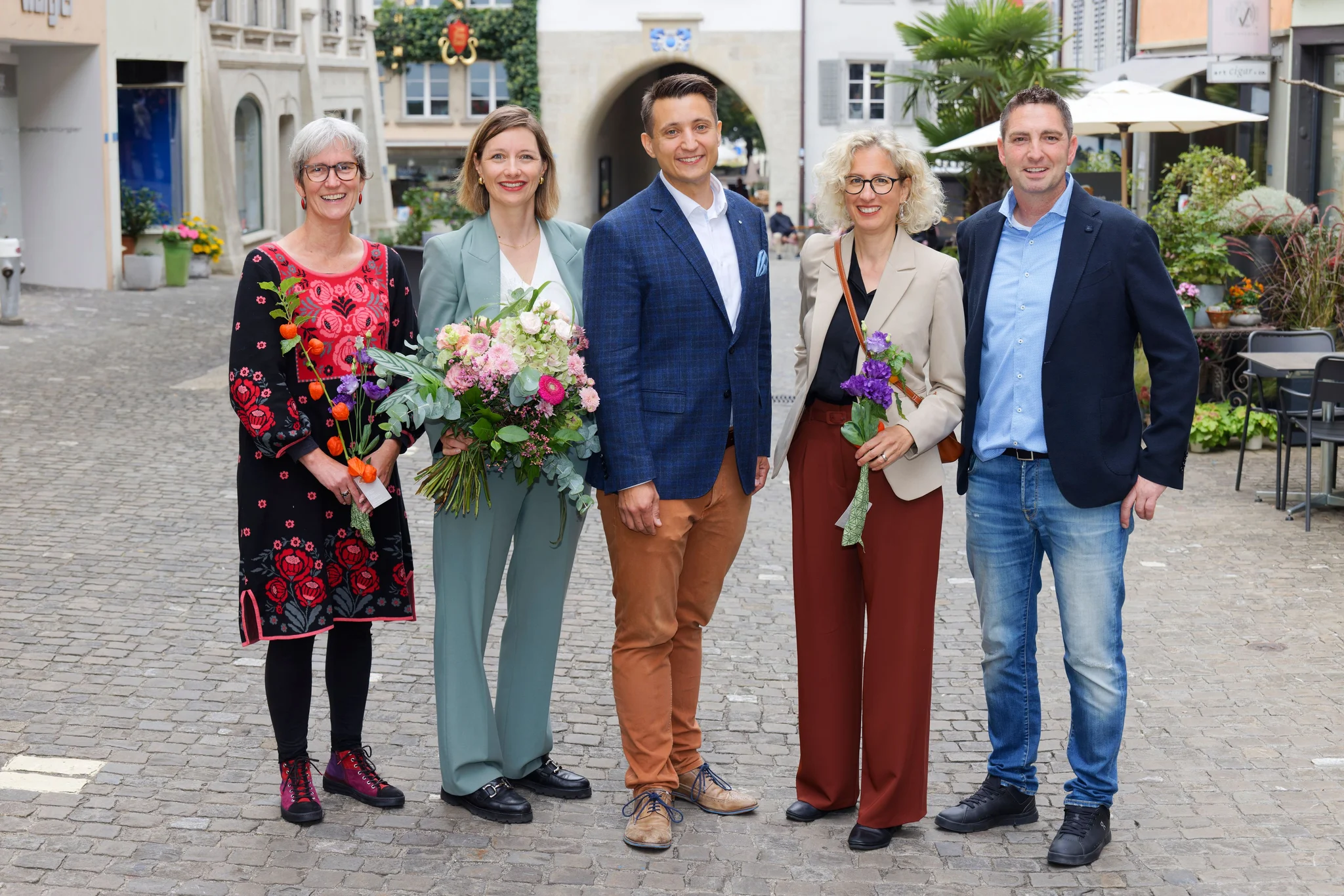 Neu zusammengesetzter Stadtrat Lenzburg