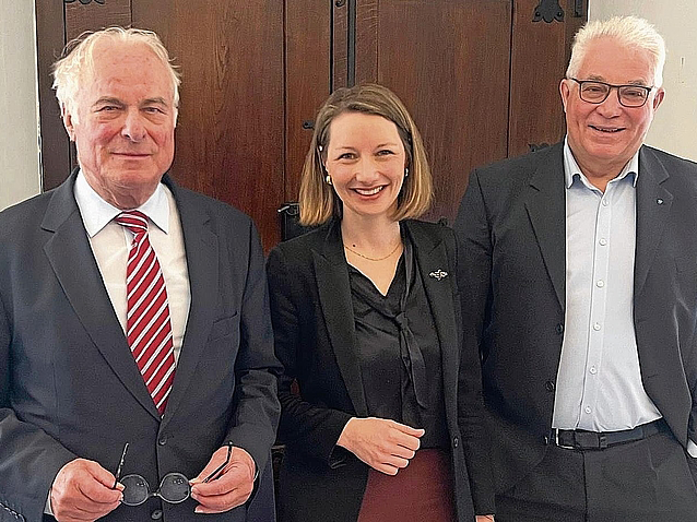 Lenzburg persönlich mit Ueli Siegrist, Christina Bachmann-Roth und Peter Buri